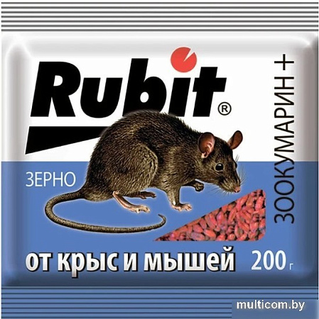 Рости Rubit Зерно. Зоокумарин+ 200 г