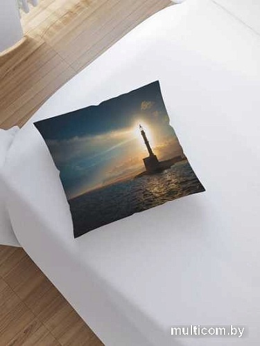 Чехол на подушку JoyArty Солнце в маяке sl_12367