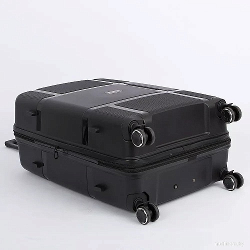 Чемодан-спиннер Francesco Molinary 341-AT309/3-27BLK (черный)