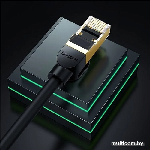 Baseus PCWL-A108 RJ45 - RJ45 (2 м, черный)