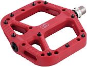 Педали Oxford Loam 20 Nylon Flat Pedals Red PE640R