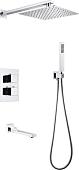 Душевая система Abber Daheim AF8250 (хром)