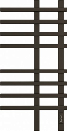 Полотенцесушитель Двин LX plaza neo 80/50 (Черный матовый)