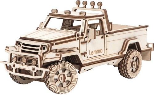 3Д-пазл Lemmo Внедорожник Кондор с прицепом