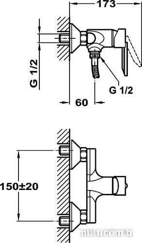 Смеситель TEKA MF-2 Forum (81.231.12)
