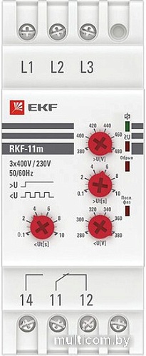 Реле контроля фаз EKF PROxima RKF-11m