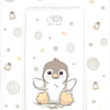 Пеленальный матрас Sweet Baby Pinguino New Crema 48x71 (пингвин бежевый)