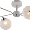 Люстра средней высоты Mirastyle MH-1488B/4 WH+CR