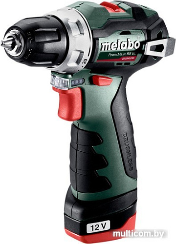 Дрель-шуруповерт Metabo PowerMaxx BS BL 601721500 (с 2-мя АКБ, кейс)