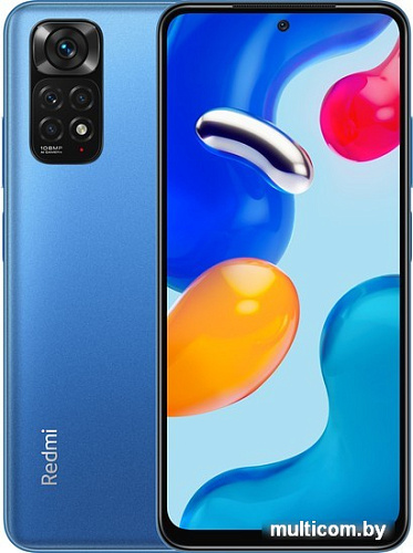 Смартфон Xiaomi Redmi Note 11S 6GB/128GB международная с NFC (сумеречный синий)