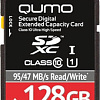 Карта памяти QUMO SDXC UHS-I U1 Class 10 128GB (QM128GSDXC10U1)