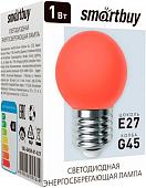 Светодиодная лампочка SmartBuy G45-01W/E27 SBL-G45R-01-E27