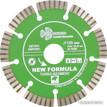 Отрезной диск алмазный Trio Diamond TS302