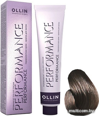 Ollin Professional Performance 7/09 русый прозрачно-зеленый