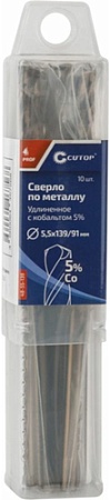 Набор сверл Cutop Profi 48-55-139 (10 шт)