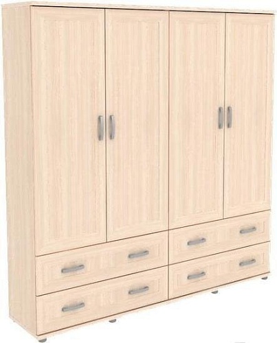 Шкаф распашной Уют Сервис Гарун-К 404.05 (молочный дуб)