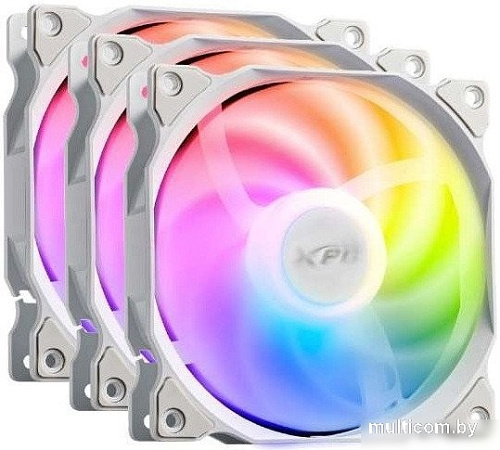Вентилятор для корпуса ADATA XPG Vento 120x3 ARGB PWM (белый)
