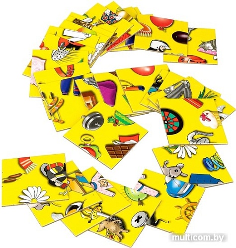 Развивающая игра Bondibon Логомозаика Звуки ш и ж ВВ4250