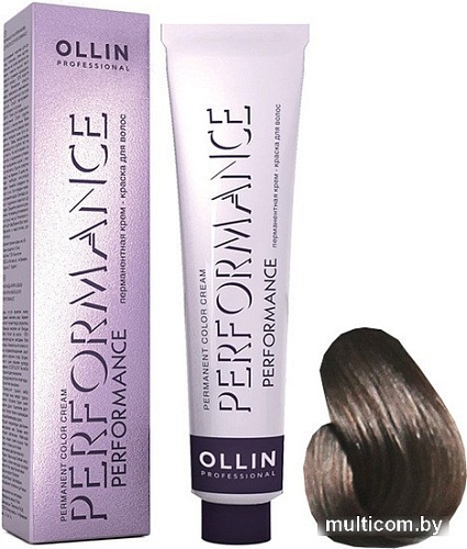 Ollin Professional Performance 7/09 русый прозрачно-зеленый