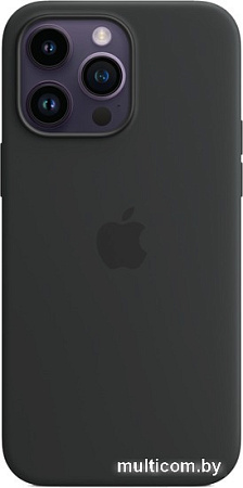 Чехол для телефона Apple MagSafe Silicone Case для iPhone 14 Pro Max (темная ночь)