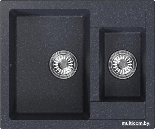 Кухонная мойка Mixline ML-GM21 552019 (антрацит)