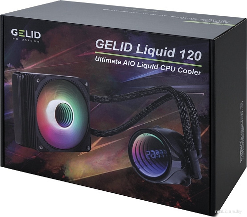 Жидкостное охлаждение для процессора GELID Solutions Liquid 120 CC-AIO-120-A