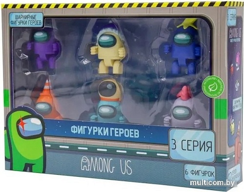 Набор фигурок Among Us Оранжевый герой AU6306A