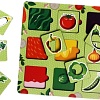 Развивающая игра WoodLand Toys Вкладыш Фрукты, овощи и ягоды 155102