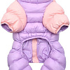 Комбинезон для животных Puppia Ultra Light Pastel PAUD-JP1675-PK-L (розовый/сиреневый)