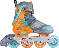 Роликовые коньки Tech Team Azart (р-р 30-33, оранжевый)