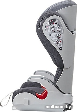 Автокресло Ducle Xena Junior IsoFix (Light Grey)