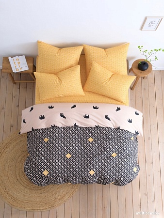 Постельное белье Ночь Нежна Фенди 1.5сп 70x70 70757-1+70758-1