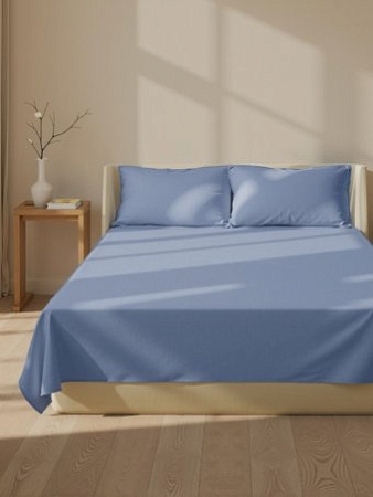 Постельное белье Sima-Land Modal 10518578 (синий)