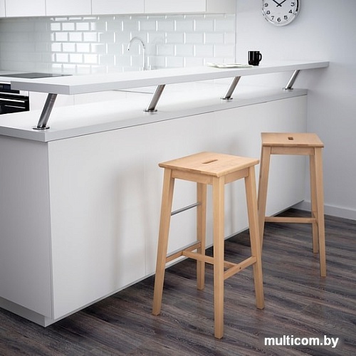 Табурет Ikea Нильсолле 904.864.60 (береза)