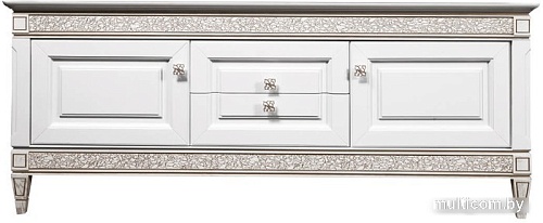 Тумба Гомельдрев Бристоль ГМ 6433 (белый дуб/патина)