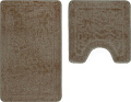 Набор ковриков Shahintex РР 60x100/60x50 003 S (мокко 80)