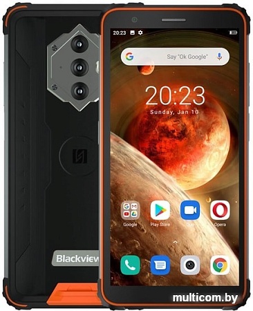 Смартфон Blackview BV6600 (оранжевый)