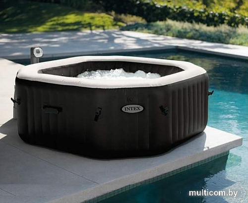 Надувной бассейн Intex Jet & Bubble Deluxe 28462 (218x71)