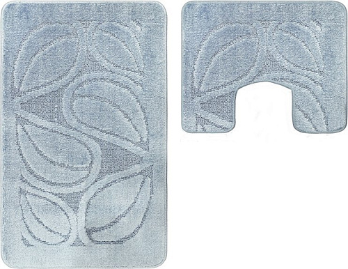 Набор ковриков Maximus Flora 2534 (60x100/50x60, звездно-голубой)