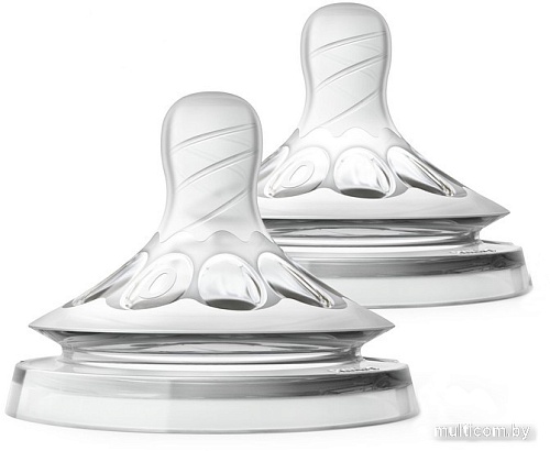 Набор сосок Philips AVENT Natural очень медленный поток SCF040/27 (2 шт)
