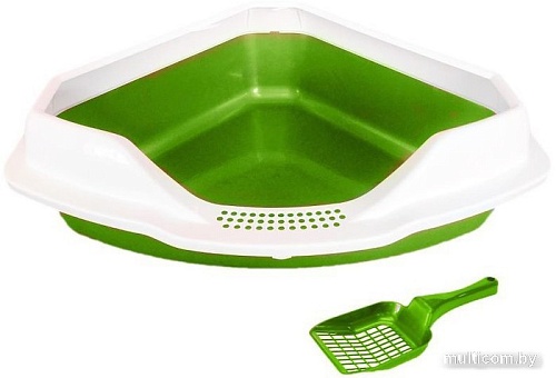 Туалет-лоток Homecat 75251 (зеленый перламутр)