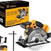 Дисковая (циркулярная) пила Deko DKCS20DA 085-1155 (с 1-им АКБ)