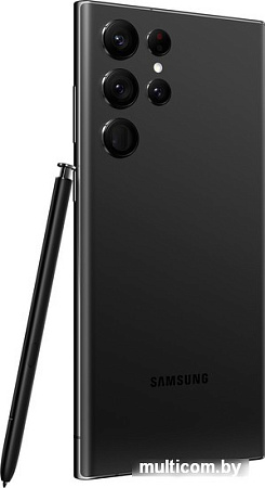 Смартфон Samsung Galaxy S22 Ultra 5G SM-S908B/DS 8GB/128GB (черный фантом)