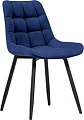 Стул Notta Челси (велюр синий/черный)