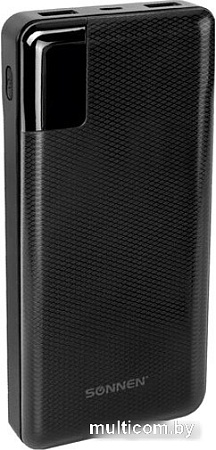 Внешний аккумулятор Sonnen Powerbank Q60P 20000mAh (черный)