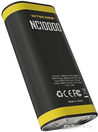 Внешний аккумулятор Nitecore NC10000