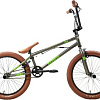Велосипед Stark Madness BMX 2 2025 (графит/зеленый неон/песочный)