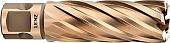 Сверло корончатое Lenz 14х55мм, HSS-XE/с покрытием, W19/Nitto