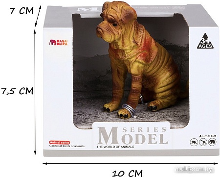 Фигурка Masai Mara На ферме. Собака шарпей MM212-192