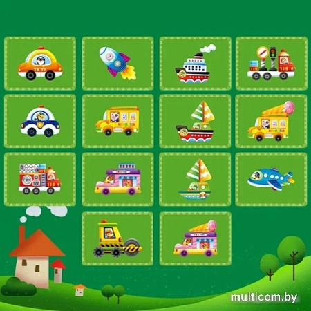 Головоломка Top Goods Веселый транспорт JHTOY-235